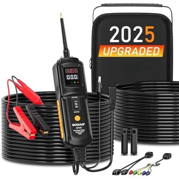 Power Circuit Probe Tester,  Short Circuit, Relay Fuse Tester,  Tester, 6V 40V DC  Electrical System Test Tool Kit, Diode Resistance Check for