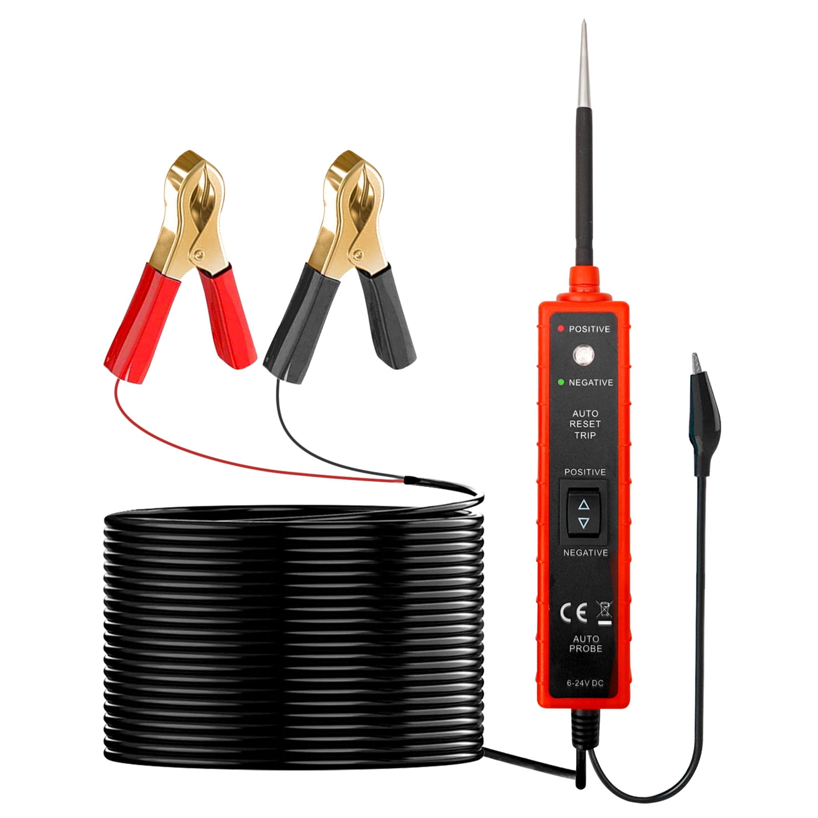 Relay Tester Digital Automotive Test Light - 3-48V Circuit Tester With Voltage Display Pen Light
