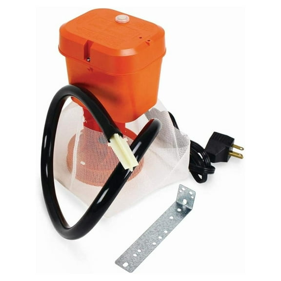 Power Clean Evaporative Cooler Pump - 115V Mineral & Scale Purge System - 9.5"H x 5.5"W - Automatic Flush, Includes Screen, Bracket & Hose