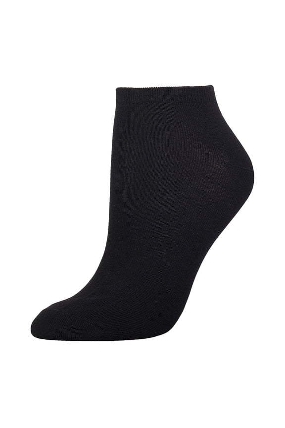 Power Club Men's 6 Pairs Athletic Low Cut Plain Quarter Ankle Socks