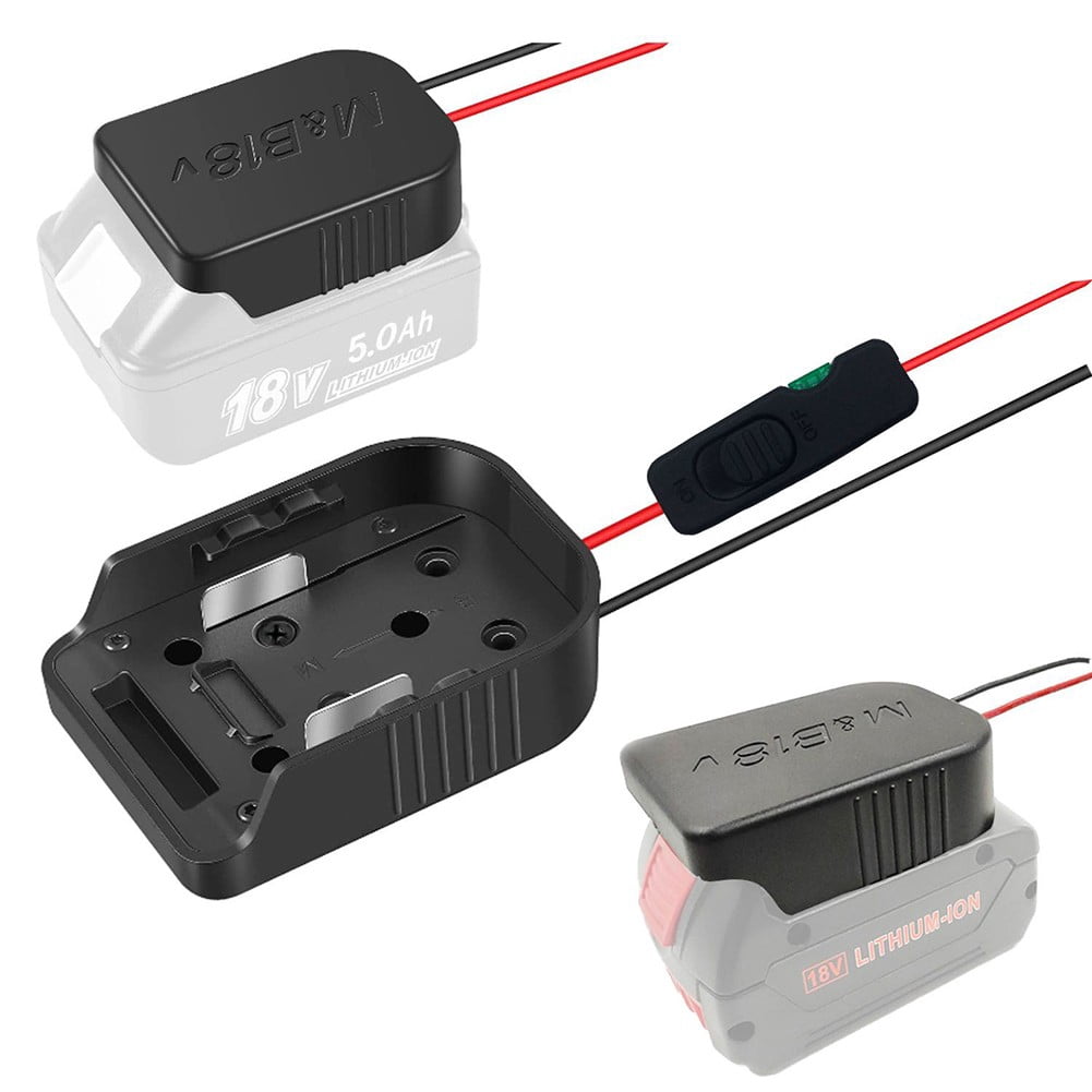 Power Connector Battery Adapter With Fuse And Switch 1 Piece 30A BAT607 ...