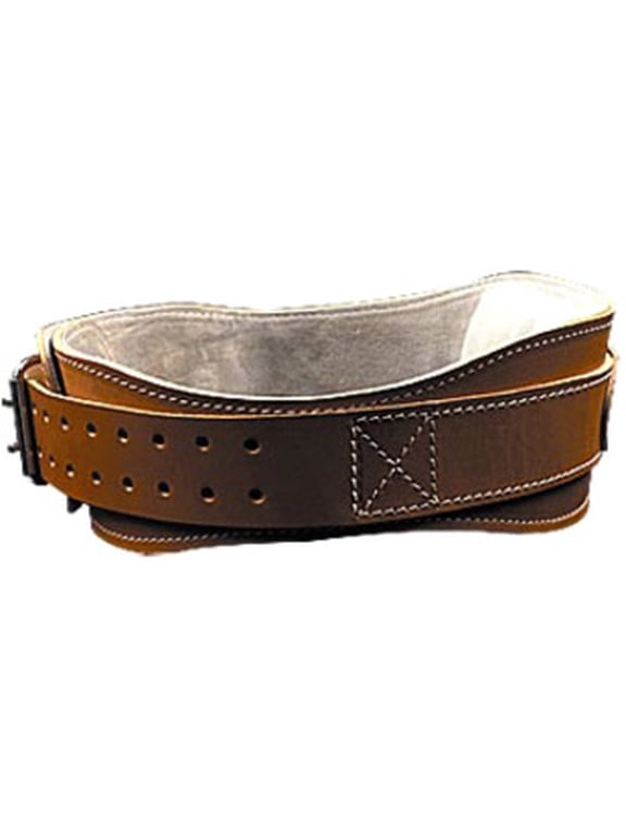 Power Contour Leather Lifting Belt (X-Small: 24 in. - 28 in. waist)
