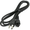 thumbnail image 1 of Power Cord - 47.24" Standard 3-Prong AC Power Cable with 5-15P Plug & IEC C5 Connector, Replacement Laptop Chargers Cord for Desktop PC, Monitor, Printers and Office Electronic, Black, 1 of 3