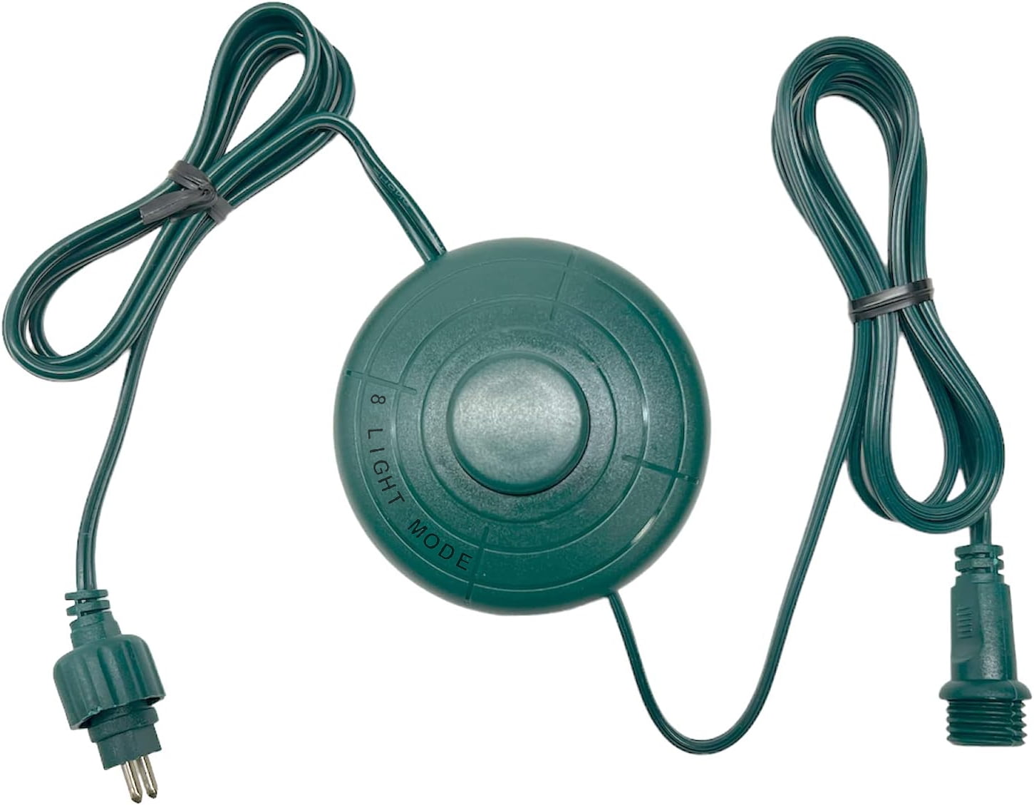 Power Cord 6Ft with 8 Lights Modes Foot Switch for Christmas Tree