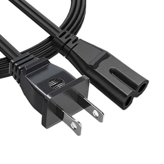 Power Cord Compatible with Canon Pixma G3200 G4200 G4210 G4510 G6020 G6050 G7020 G2200 MX922 MX925 MX532 MX492 MX490 Printer 2 prong AC Cable