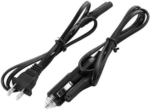 Power Cord for Electric Lunch Box, 12/24v for Car Use, 110v for Home