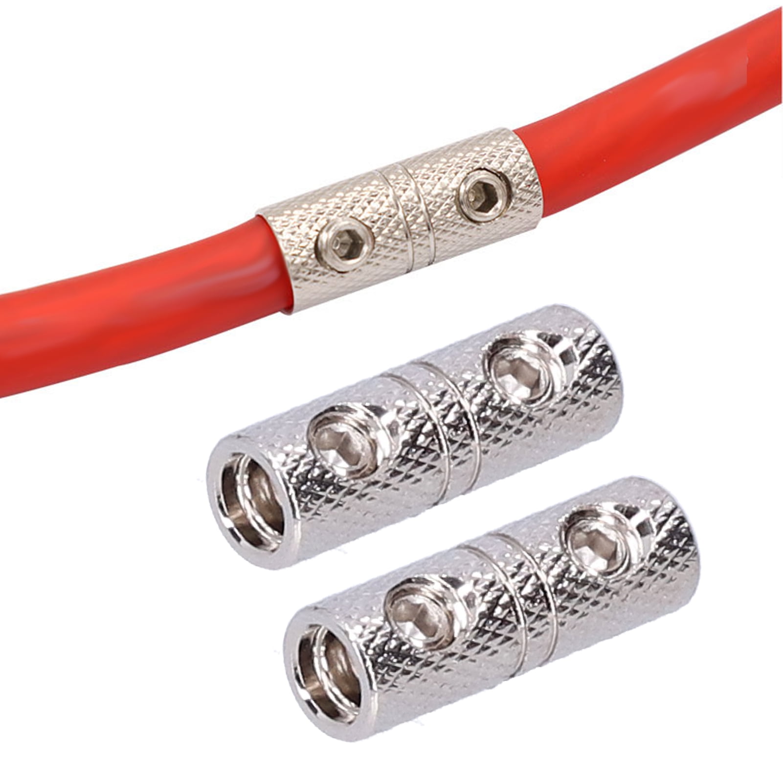 Power Cord Terminal, 2pcs 8 Gauge Input Output Wire Coupler Joiner