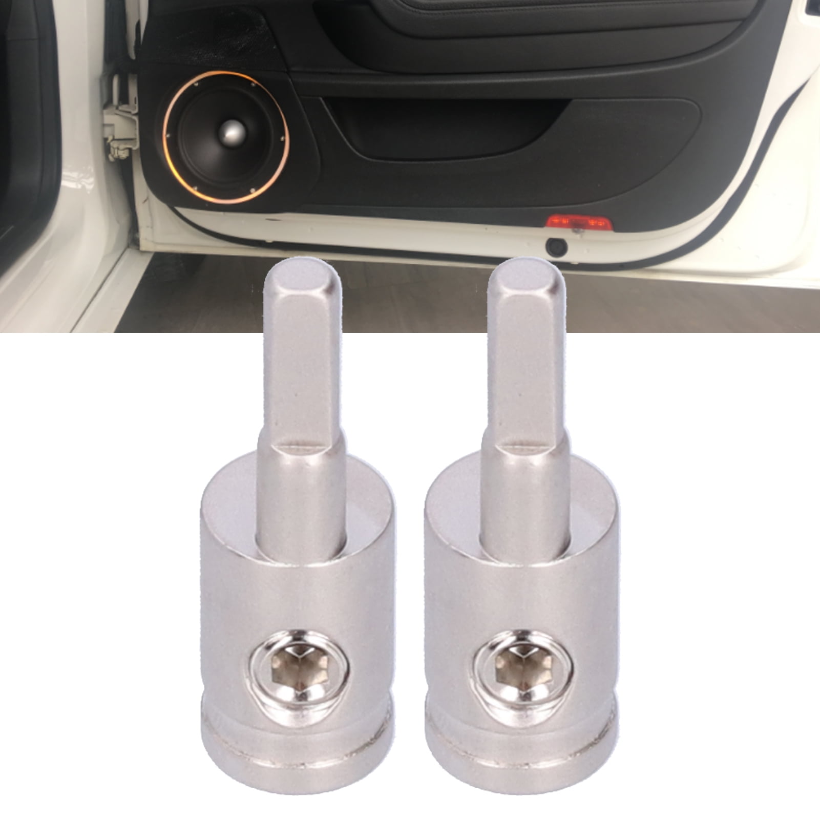 Power Cord Terminal Conductivity 2pcs 4 Gauge Wire Connector For power-cord-terminal-conductivity-2pcs-4-gauge-wire-connector-for