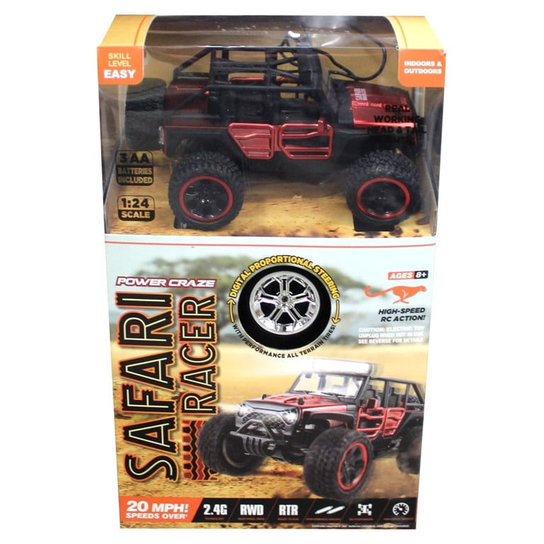 Power Craze Safari Racer Jeep RC - High Speed MPH - Walmart.com