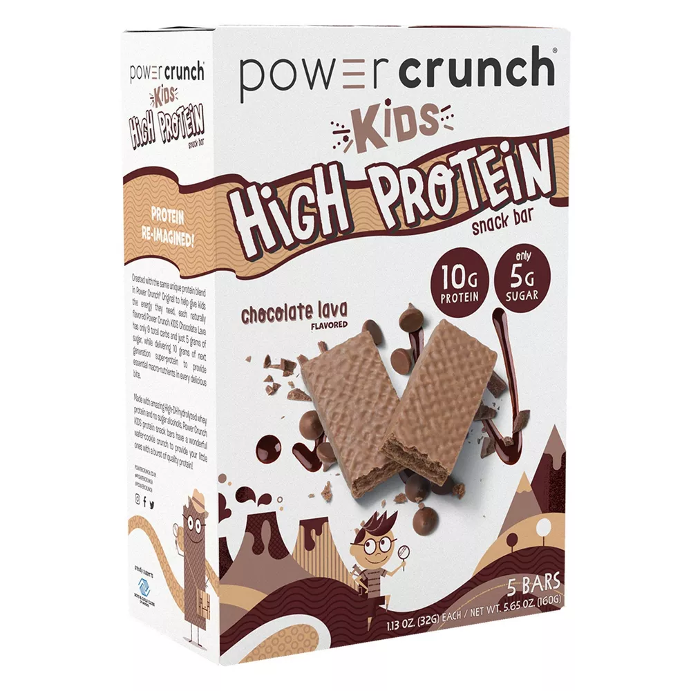 Power Crunch Kids' Protein Snack Bars - Chocolate Lava - 1.13oz/5ct