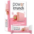 thumbnail interactive-video image 1 of Power Crunch Protein Energy Bars, Strawberry Cream 1.4oz, 5 Count, 1 of 12