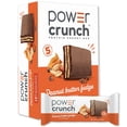 thumbnail interactive-video image 1 of Power Crunch Protein Energy Bars, Peanut Butter Fudge 1.4oz, 5 Count Box, 1 of 14