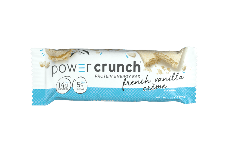 Power Crunch Protein Energy Bar French Vanilla Crème 5 Bars Pack of 3