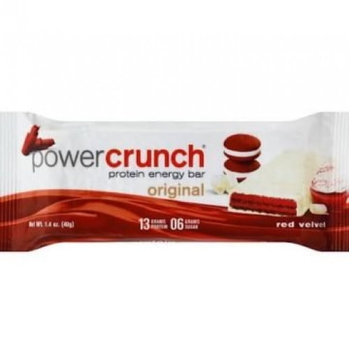 Power Crunch Protein Energy Bar, Original Red Velvet, 5 Little Bars