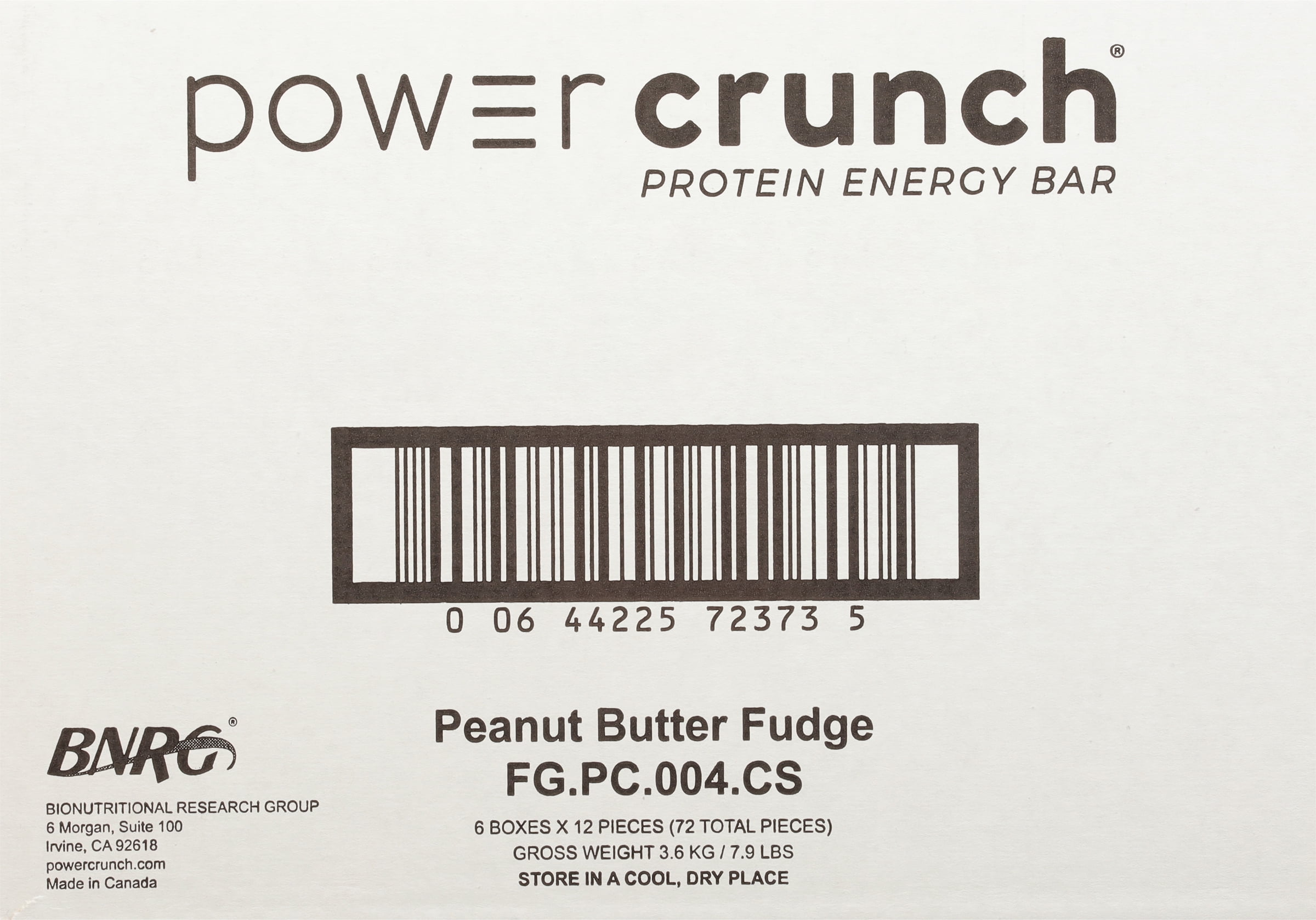 Power Crunch Protein Energy Wafer Bar  Peanut Butter Fudge (12-Pack)