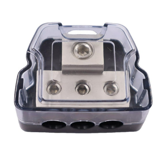 Power Distribution Block 3 Way Car Audio Splitter Fit for RV ATV