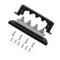 thumbnail image 1 of Power Distribution Block, Junction Block, 600 Amp Rating with Cover, 4x 3/8" Terminal Block Busbar for Truck RV Boat Marine Black, 1 of 8