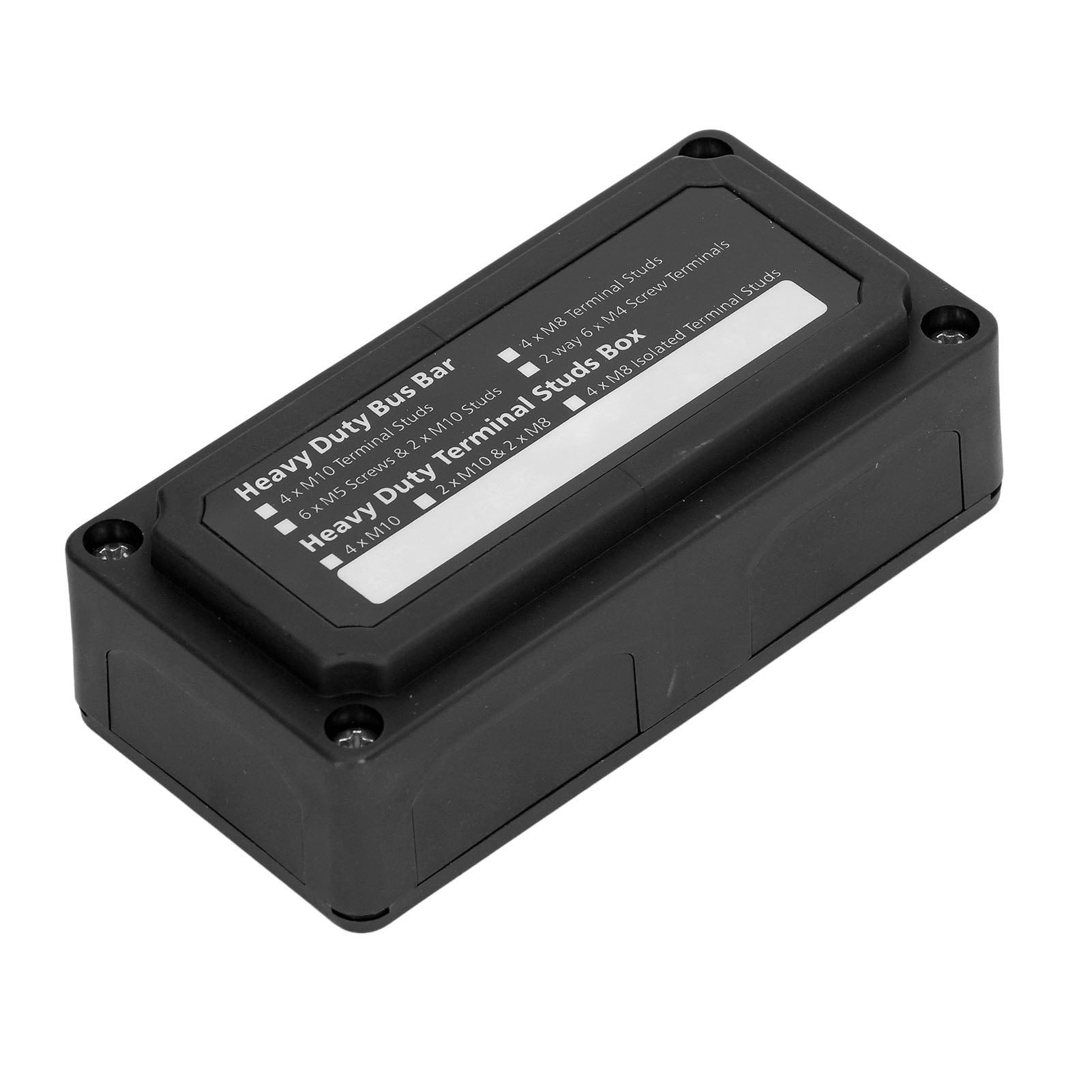 Power Distribution Block M8 Screw Terminal Bus Bar Junction Block