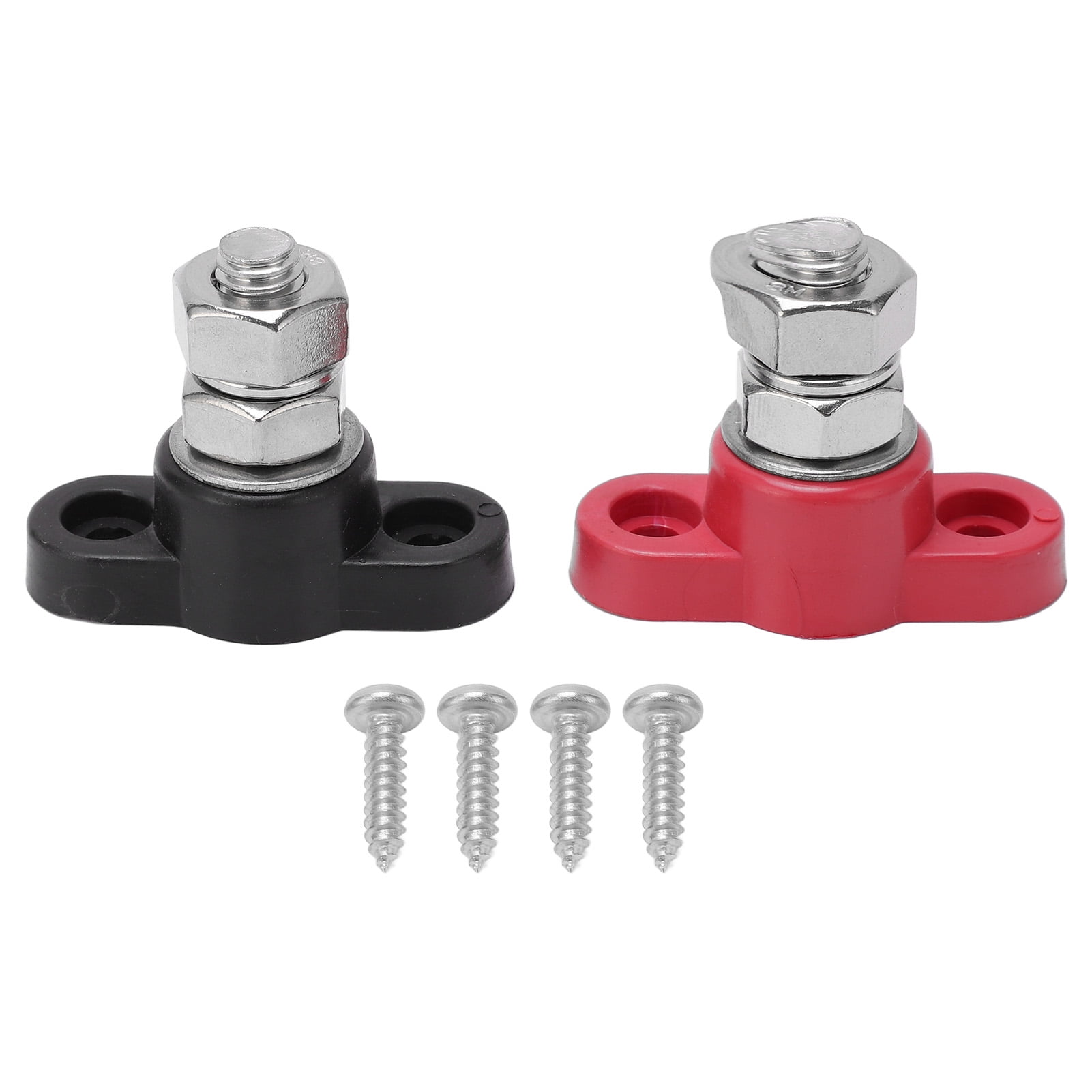 Power Distribution Block with M8 Studs 2 Colors Robust Easy Installation for Solar Trucks Buses