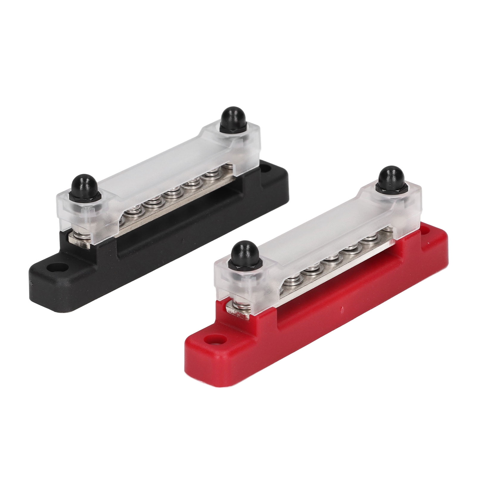 Power Distribution Terminal Block 6P Battery Bus Bar Set Ground Single