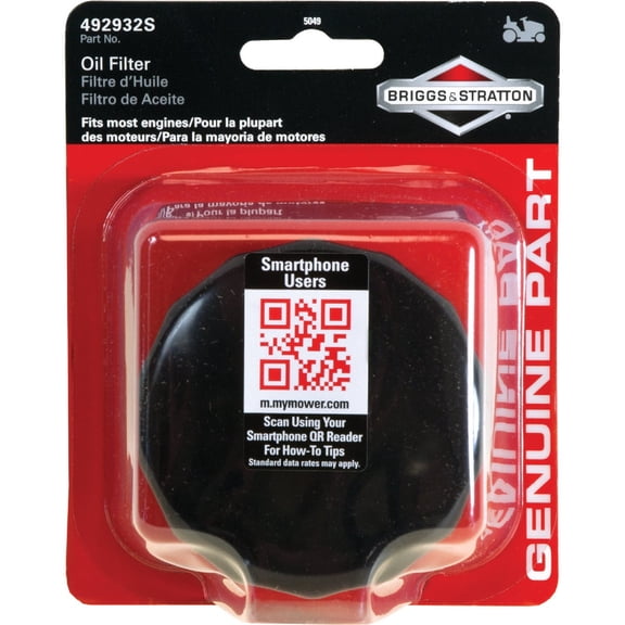 Power Distributors Briggs & Stratton 492932s Oil Filter - Single Pack