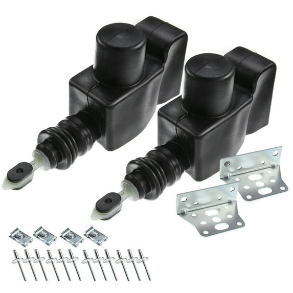 Power Door Lock Actuator - Driver or Passenger Side - Front or Rear - Fits Buick, Cadillac, Chevy, GMC, Jeep & other GM year models 1985 - 2005 (Pair of 2)