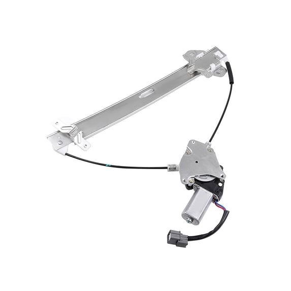 Power Door Lock Actuators Front Left+Front Right Door Latch Power Window Lift Regulator Replacement Fits for 2005-2007 for Honda 4pcs