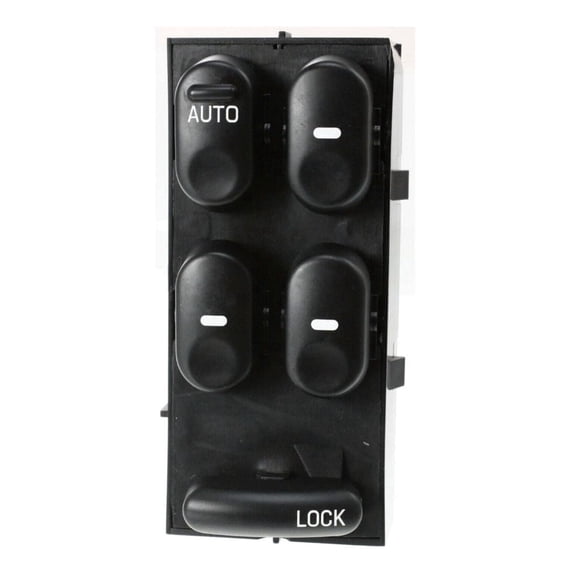 Power Door Window Control Switch - Front Left Driver Side with 5 Buttons