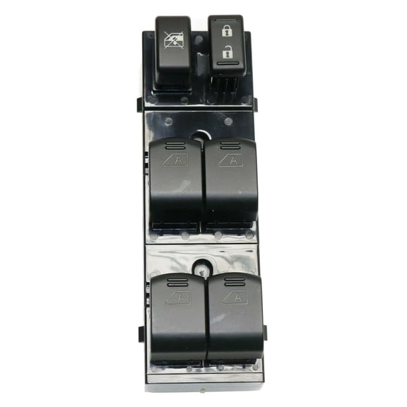 Power Door Window Control Switch - Front Left Driver Side with 6 Buttons