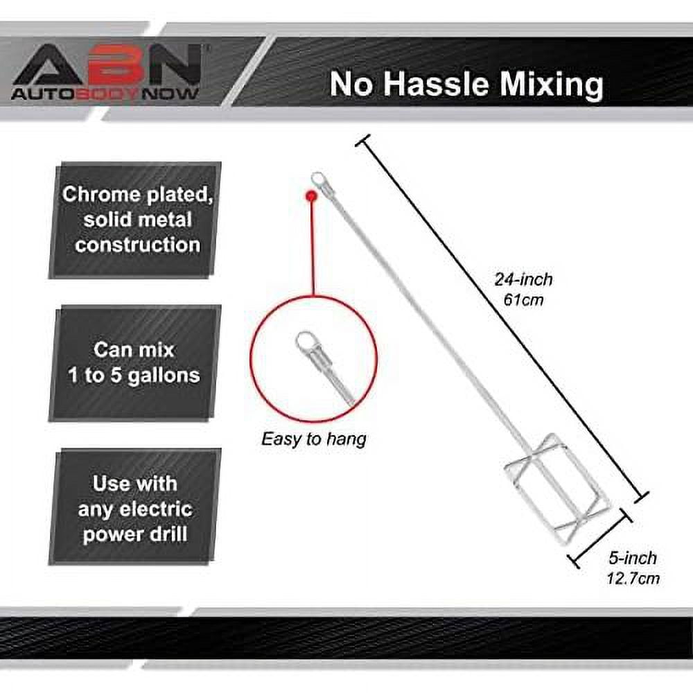 Power Drill Mixer Attachment Paint, Cement, Grout, Thinset Material