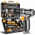 thumbnail image 1 of DEKOPRO 12V Cordless Drill Set, 133 Pieces Home Power Tool Set with 1500mAh Lithium-Ion Battery & Charger, Lightweight Tool Kit in Storage Case, 1 of 8