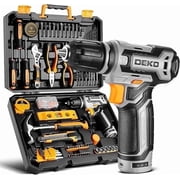 DEKOPRO 12V Cordless Drill Set, 133 Pieces Home Power Tool Set with 1500mAh Lithium-Ion Battery & Charger, Lightweight Tool Kit in Storage Case