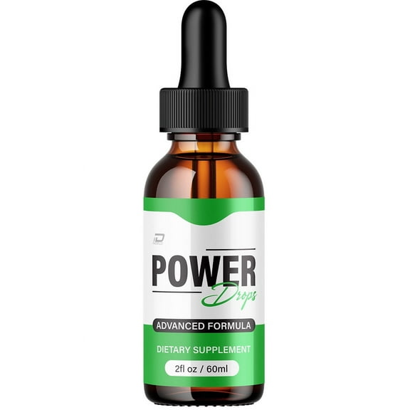 Power Drops PowerDrops Extra Strength All Natural Organic Weight Support, 1 Pack, 1 Month Supply