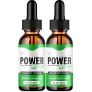 Power Drops   PowerDrops Extra Strength All Natural Organic Weight Support, 2 Pack, 2 Month Supply