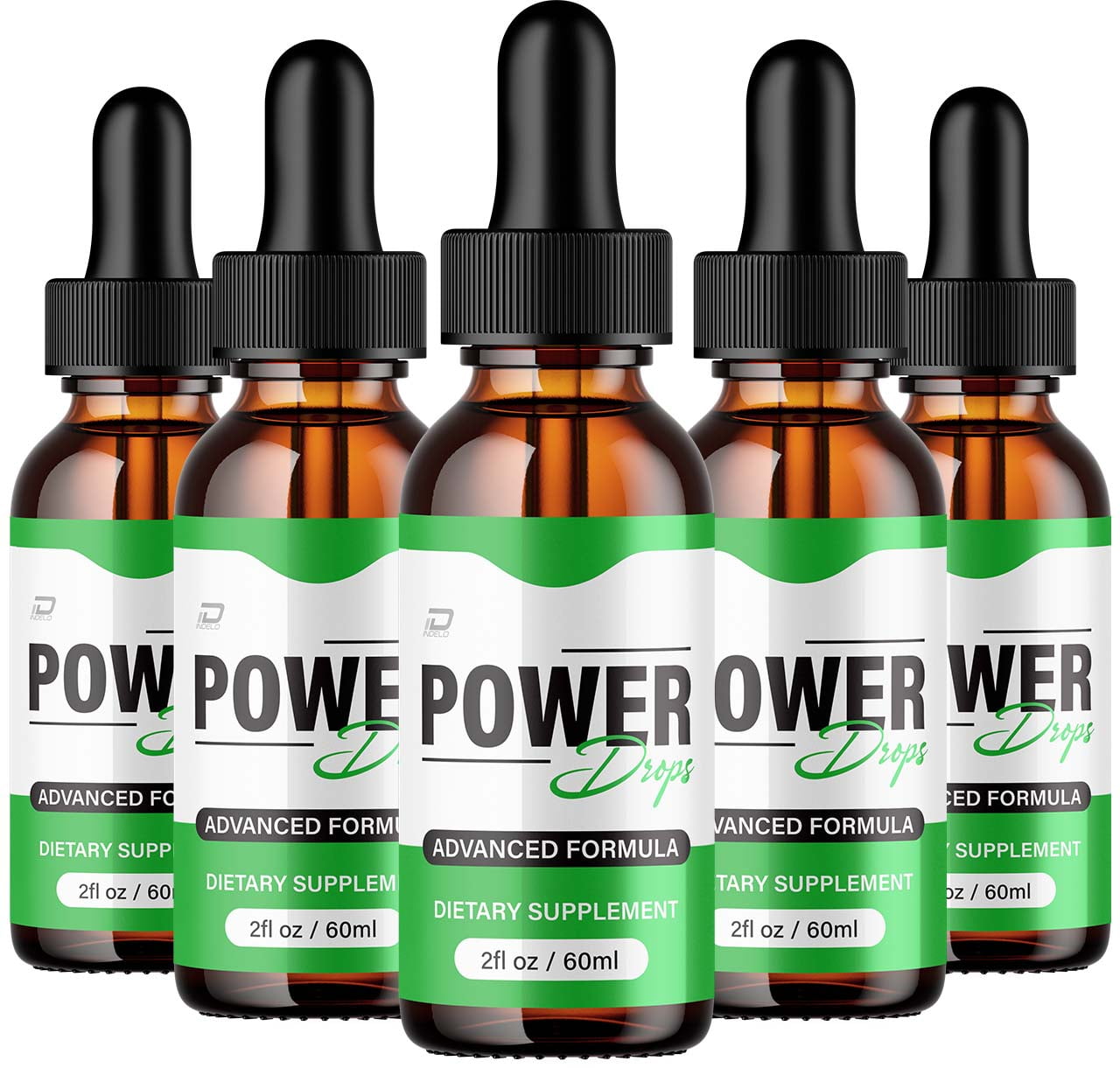 Power Drops – PowerDrops Extra Strength All Natural Organic Weight Support, 5 Pack, 5 Month Supply