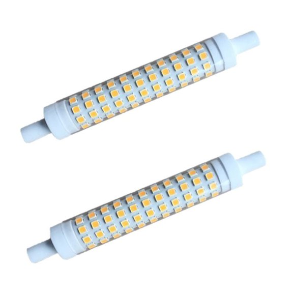 Power Efficient 10W LED R7s Bulb With Ceramic Heat Dissipation 30% Shinier Than Traditional Chlorine Radiances
