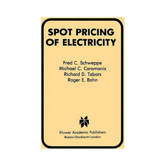 Power Electronics and Power Systems Spot Pricing of Electricity, (Paperback)