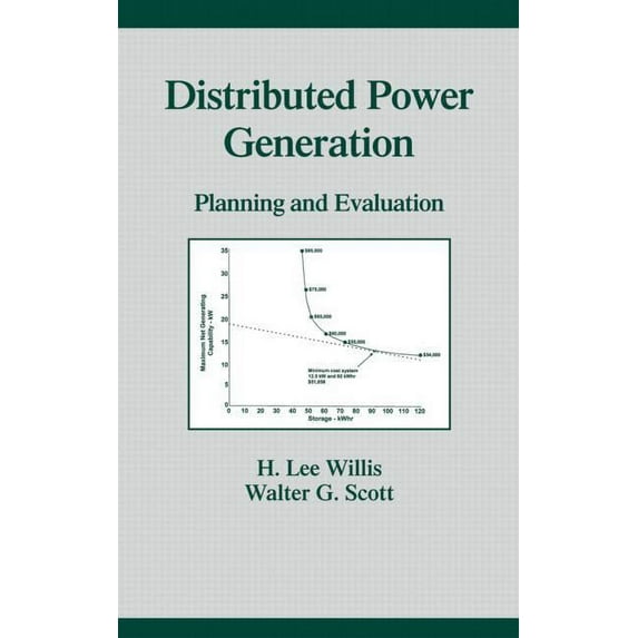 Power Engineering (Willis) Distributed Power Generation: Planning and Evaluation, (Hardcover)