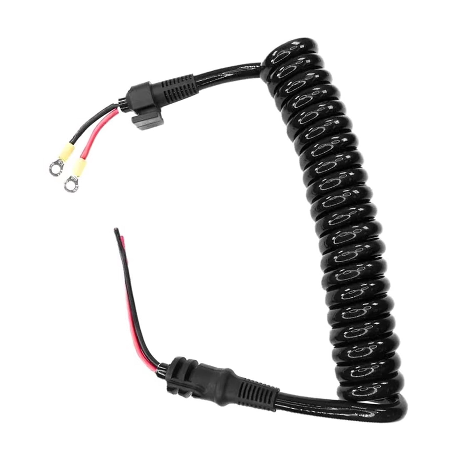 Power Extension Harness for Boat Maintenance, Coiled 12V 0-30A Cable ...