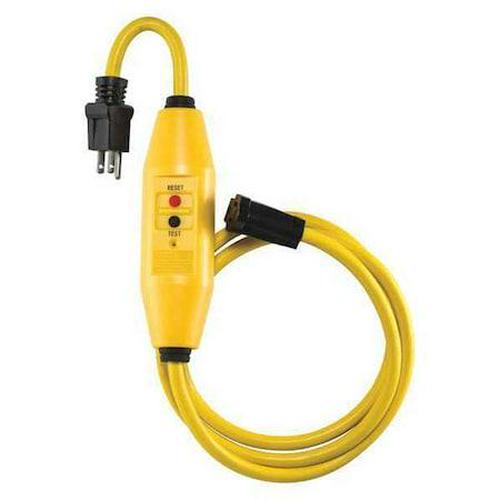 Power First Line Crd GFCI, 6ft., Ylw, 15A, 5-15P, 125VAC - Walmart.com