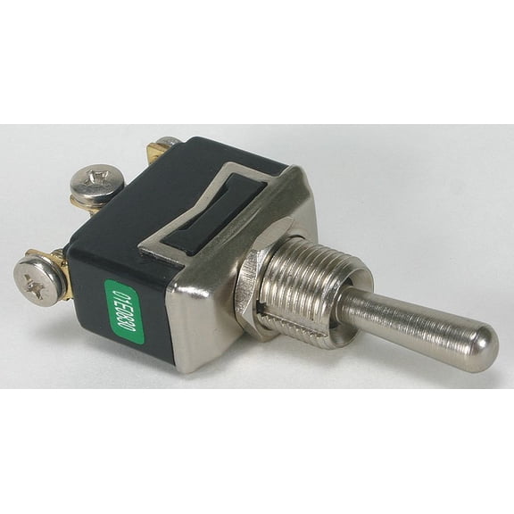 Power First Toggle Switch, Number of Connections: 3, Switch Function: On/Off/On - 2VLN7