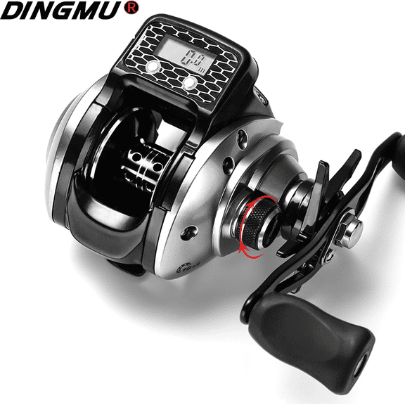 Power Fishing Reel 16+1 Ball Bearings Rechargeable Digital Display Baitcasting Reels Professional Lure Spinning Fishing Wheel