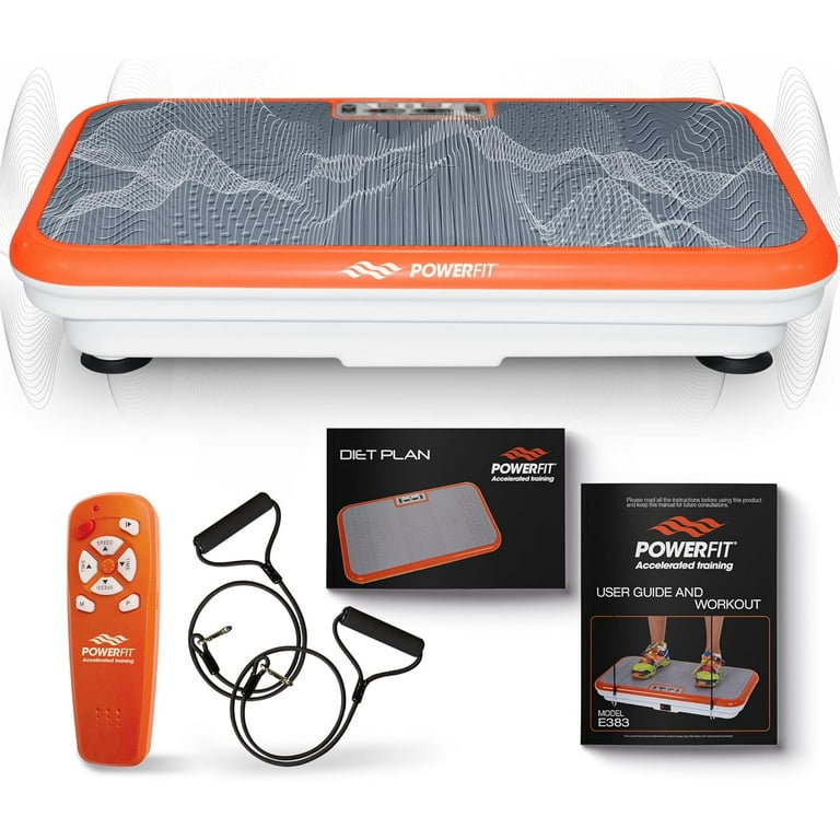 Power Fit Vibration Plate Exercise Machine, Powerfit Elite