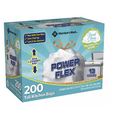Power Flex Leakproof Odor Control Tall Kitchen Drawstring Trash Bags