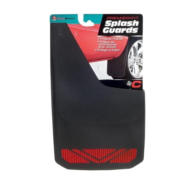 Power Flow 4326 Splash Guard Red Prism Black