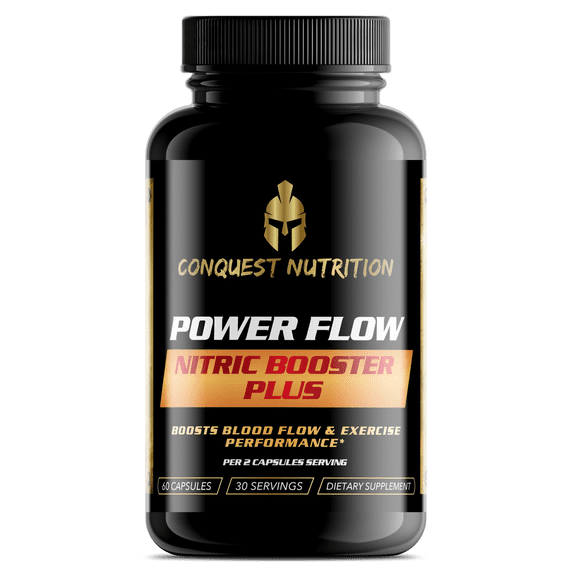 Power Flow Nitric Booster Plus - 60 Veggie Capsules