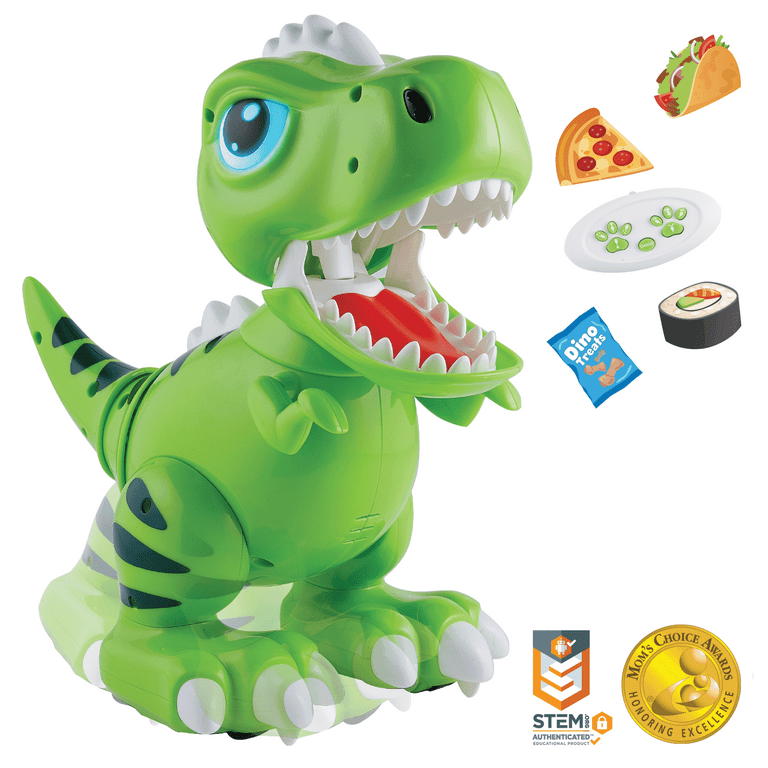 Power Your Fun Walking Dino Robot Pet T-Rex - Walmart.com