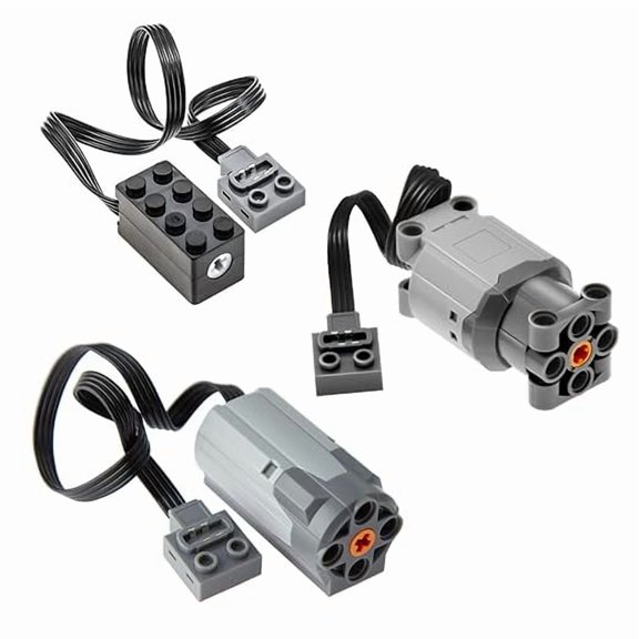 Power-Function 3Pcs S/M/L-Motor Technic-Parts Compatible with Major Brand Technical-Set