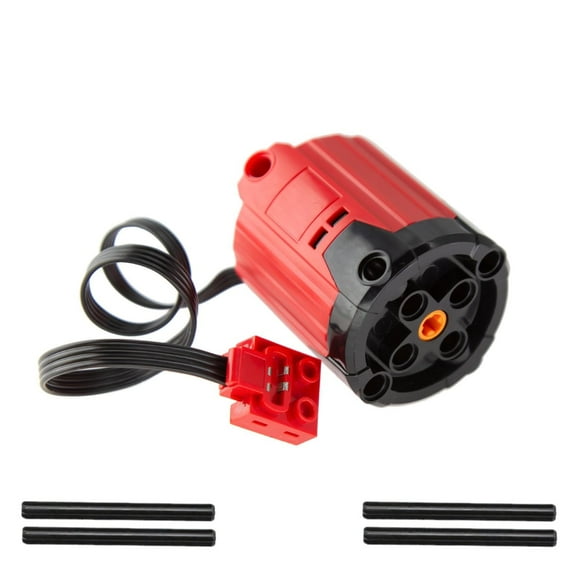 Power-Function Enhanced Red Extra-Large-Motor Technical-Motor-Set Compatible with Major Brand Technic-Parts