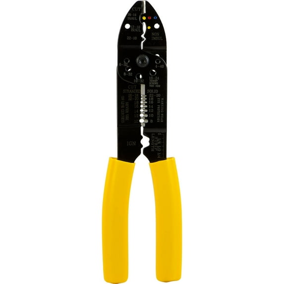 Power Gear 26-8AWG Wire Crimper and Stripper – 18102